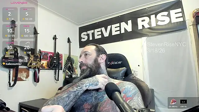StevenRiseNYC: вебкам-шоу