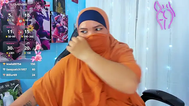 Falak-Yasin Show in webcam