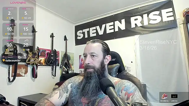 Chat XXX ao vivo de StevenRiseNYC