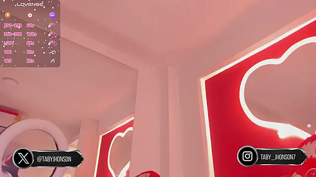 TabyJhonson 라이브 XXX 채팅