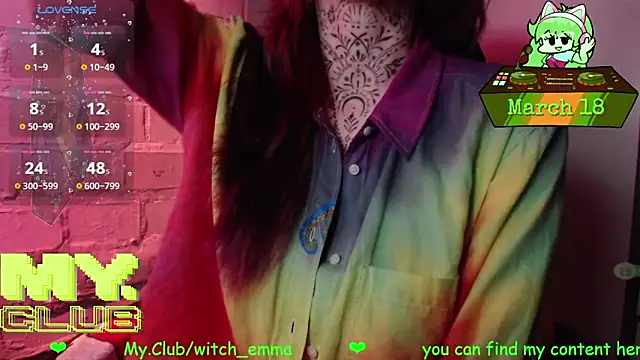 Chat XXX ao vivo de Witch_Emma