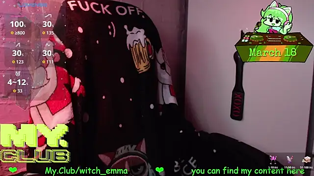 Witch_Emma 现场XXX聊天