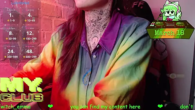 Witch_Emma 라이브 XXX 채팅