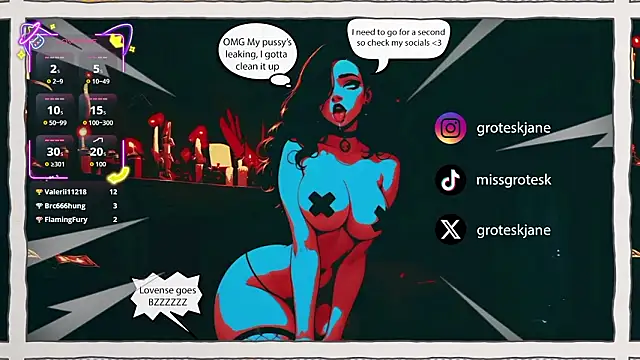 Živý XXX chat Grotesk_Couple