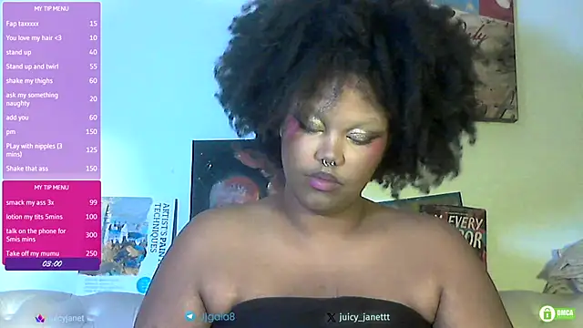 Show modela juicy_janet na web-kameri