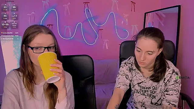 Show modela khloebeauty na web-kameri