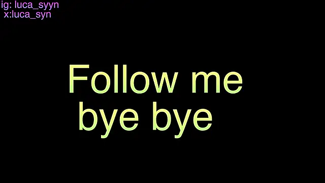 luca_syn 网络视讯表演