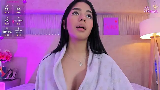 Show de _kyraa_ na webcam