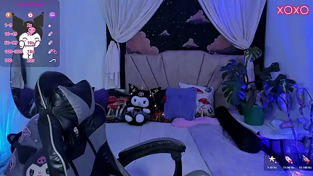 ravencollen: διαδικτυακό σόου στην κάμερα