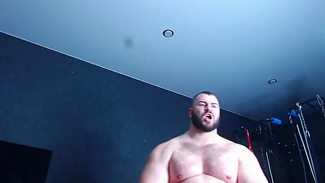 Pertunjukan Kamera Web muscularjohnforuX