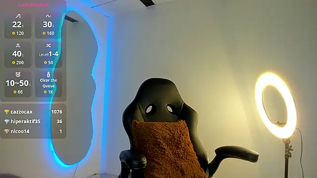 Naughtysofiaa webkamerás műsora