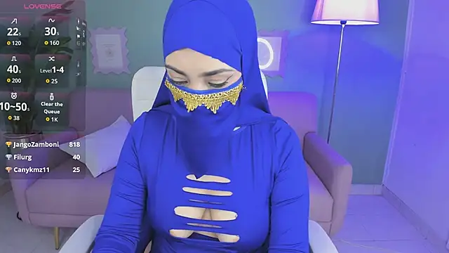 alma_violetn Webbikameraesitys