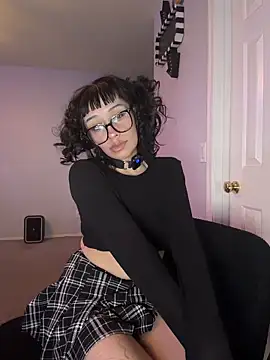 Chat XXX ao vivo de Gothbabbi