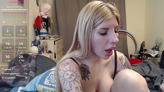 XXX chat uživo modela BLACKPeonyy