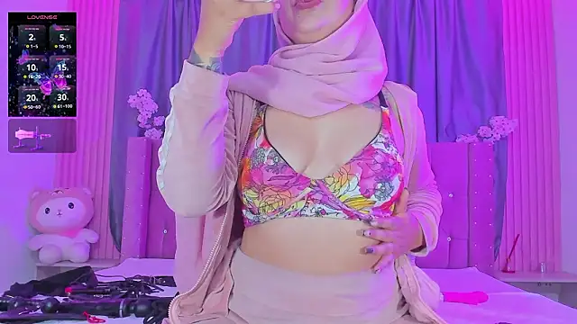 Show de Nayla-Mouna na webcam