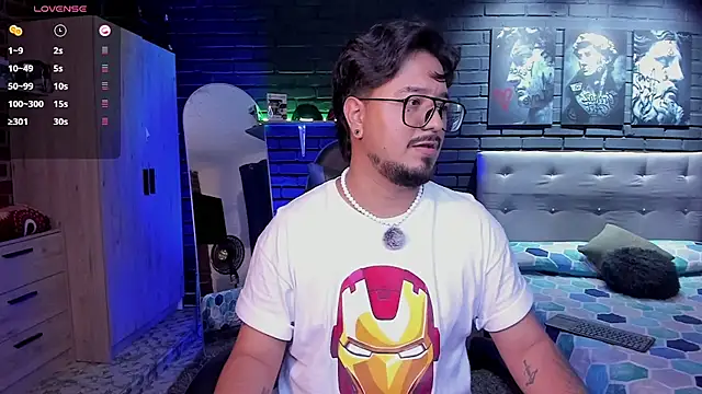 DaviidEvans_ Pertunjukan Webcam