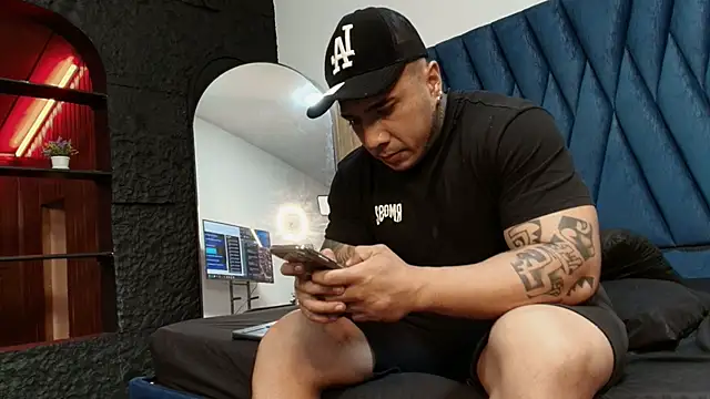 Show de King-magic na webcam