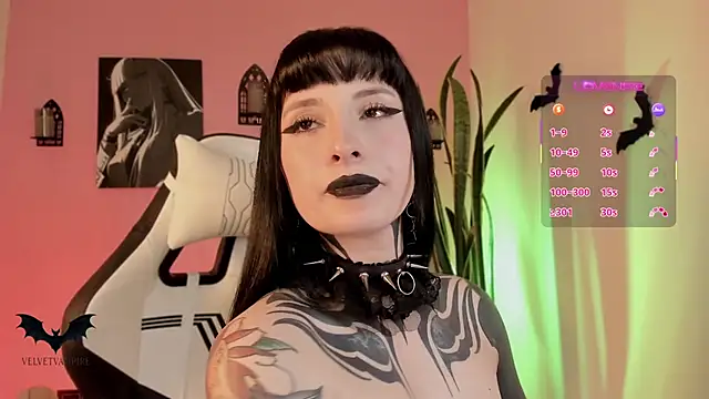 VelvetVampiree 라이브 XXX 채팅