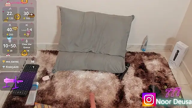 Show de Candaceoweens na webcam