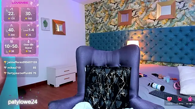 PatyLawrenceのライブXXXチャット