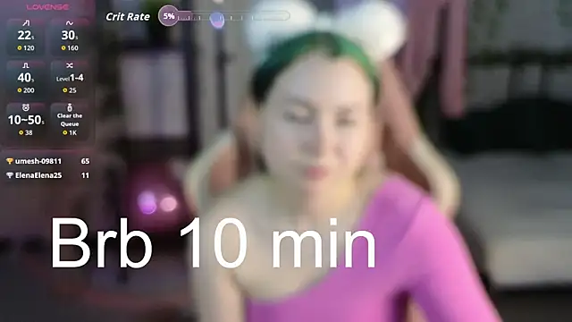 Chat +18 de AnitaMeyer ao vivo