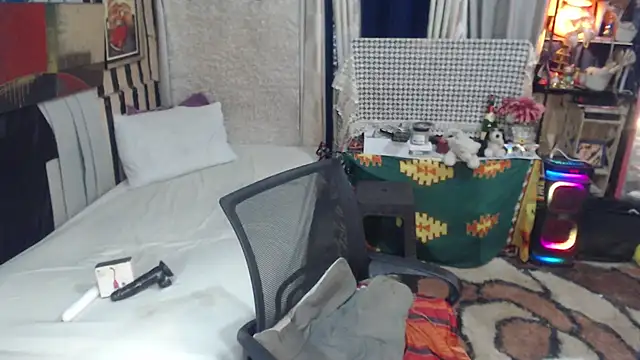 Show de Andreasabrinafox na webcam