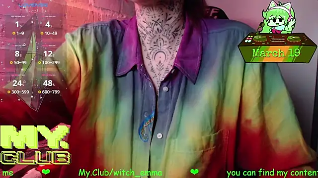 Witch_Emma 라이브 XXX 채팅