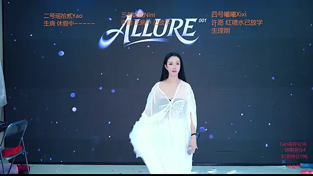 ALLURE-001n Webbikameraesitys