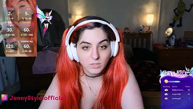 jennystyle Adlı Modelin Canlı XXX Sohbeti