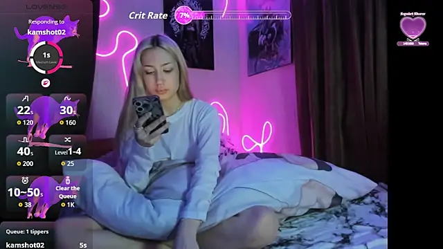 DarkAng3IX webkamerás műsora