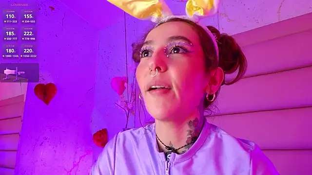 Evangelyne_1: διαδικτυακό σόου στην κάμερα