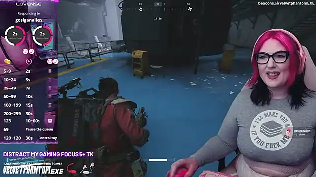 Sembang XXX Secara Langsung VelvetPhantomEX