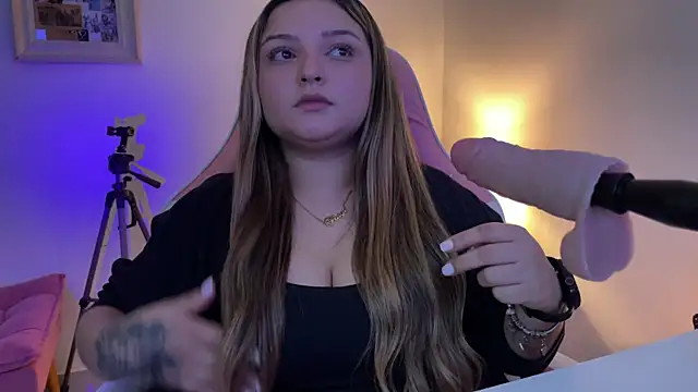 Show de SweetFoxEyes_ na webcam