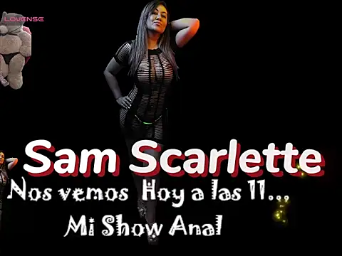SamScarletteのライブXXXチャット