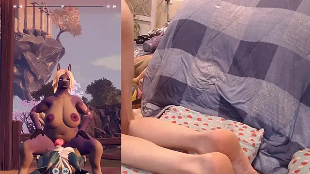 Show de FutaChi na webcam