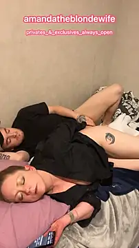 amandatheblondewife webkamerás műsora