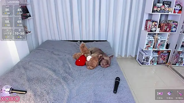 misshoneyxxx élő XXX-chatje