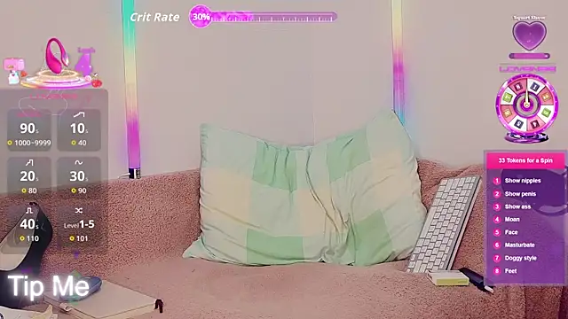 Webkamerová show Zagadka55555