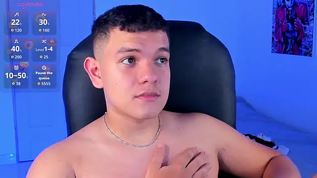 Dunkan_Kravitz Adlı Modelin Canlı XXX Sohbeti