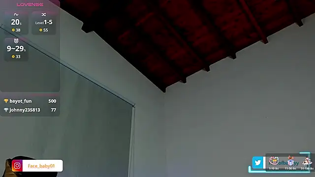 Show webcam de facebaby1