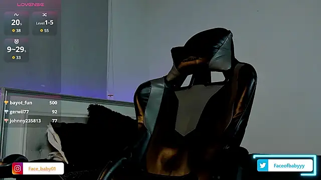 Show de facebaby1 na webcam