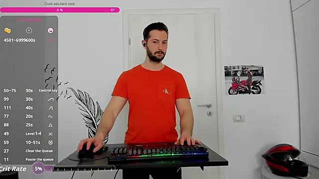 ZackFraser webkamerás műsora