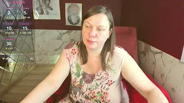 Chat +18 de KellyPerfection ao vivo