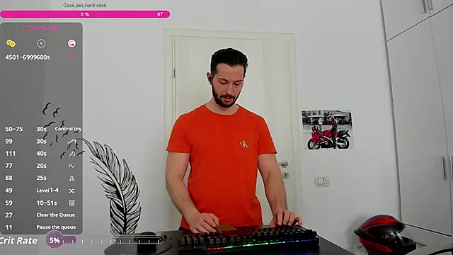 Živý XXX chat ZackFraser