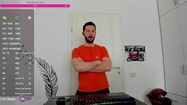 ZackFraserのライブXXXチャット