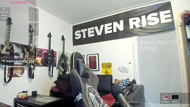StevenRiseNYC Show in webcam