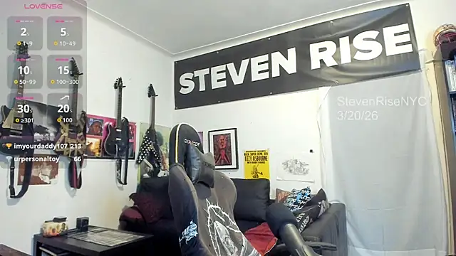 Show webcam de StevenRiseNYC