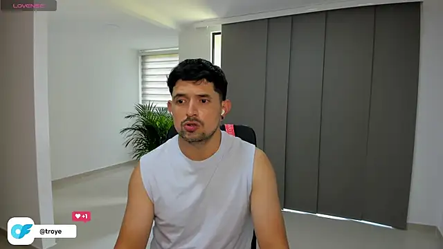 Show de TroyeSavage na webcam