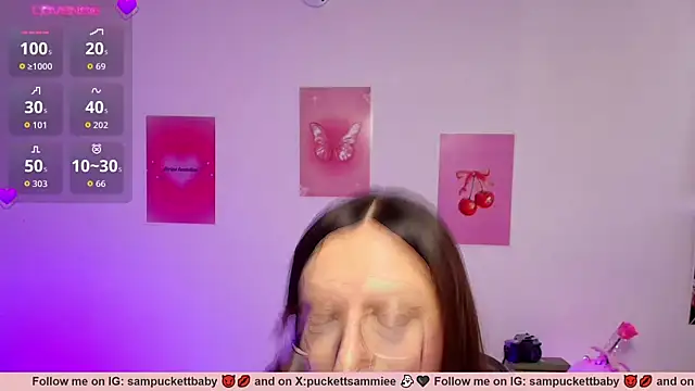 Živý XXX chat Sampuckettbaby