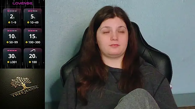 TreeJeanne Live XXX-chat